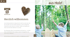 Desktop Screenshot of holzbau-semmler.de