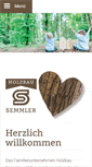 Mobile Screenshot of holzbau-semmler.de